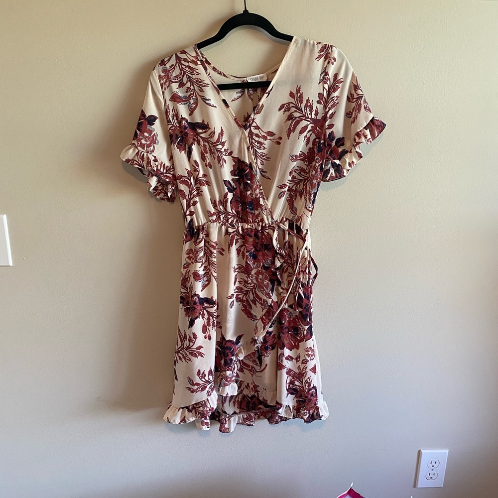 Sienna Sky Floral Dress